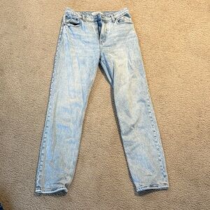 Abercrombie & Fitch Light Blue Straight Leg Jeans